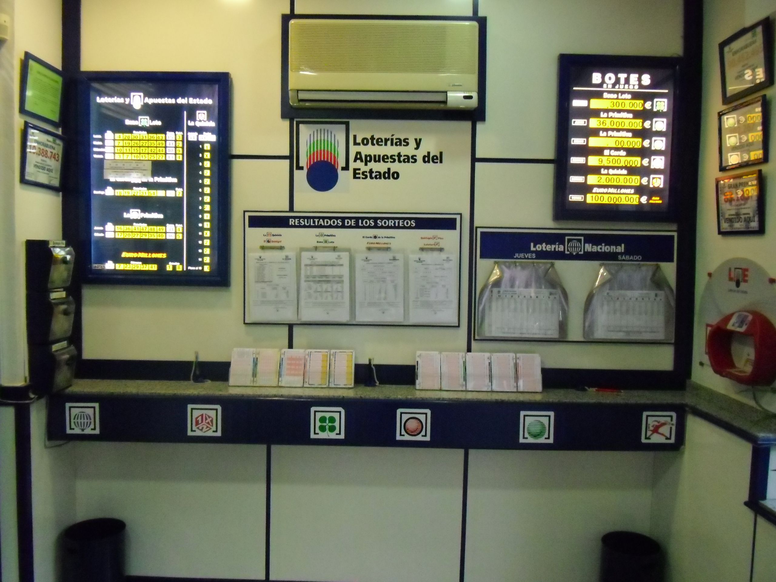 Local Administración de Lotería Las Palmeras en Motril